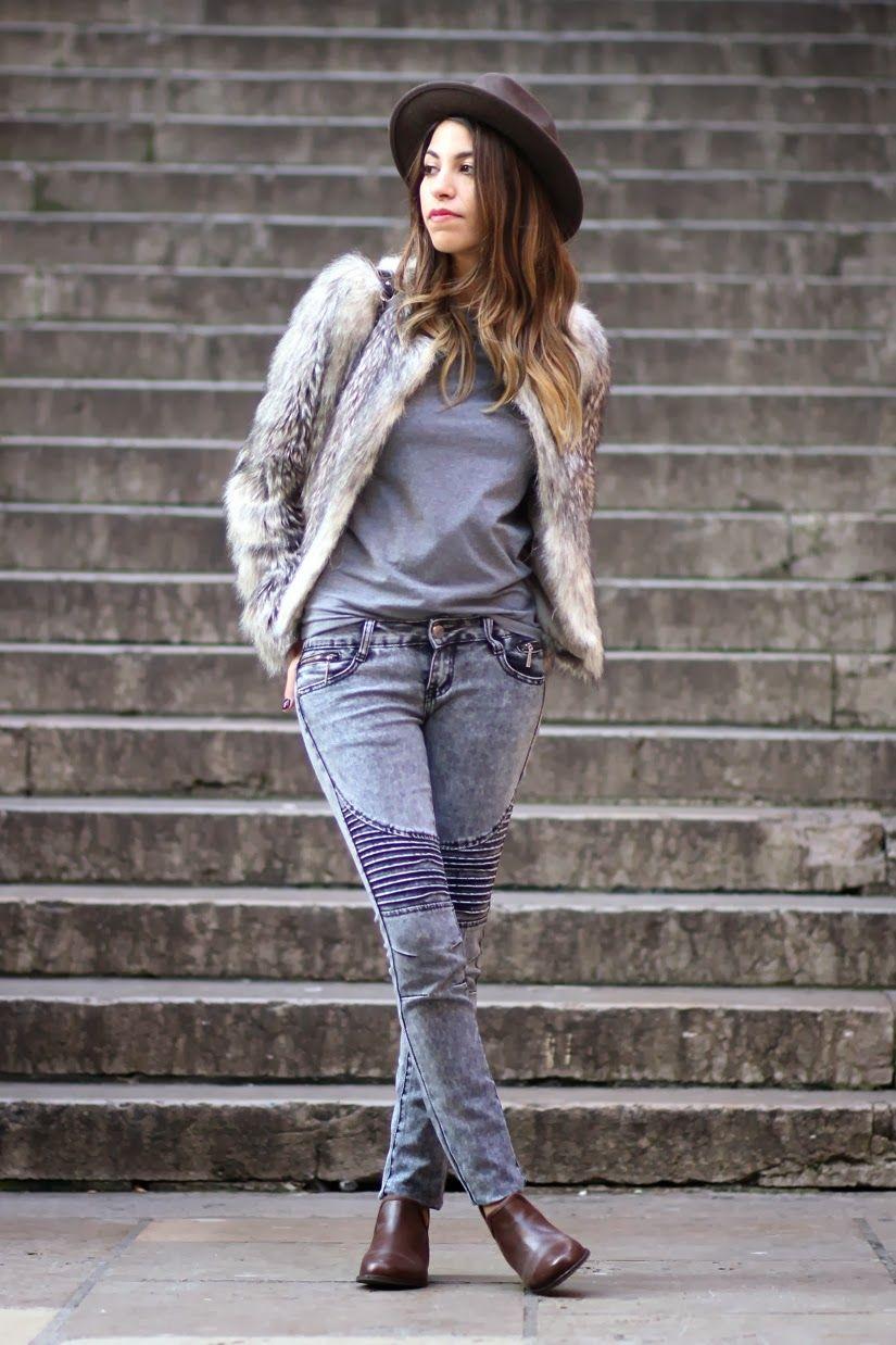 Foto: Reprodução / <a href="http://www.fadelamecheri.com/2013/12/faux-fur-jacket.html" target="_blank">Fadela Mecheri</a>
