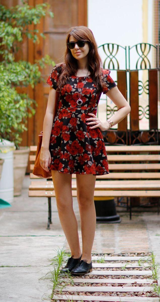 Foto: Reprodução / <a href="http://www.justlia.com.br/2014/11/look-do-dia-vestido-e-oxford/" target="_blank">Just Lia</a>