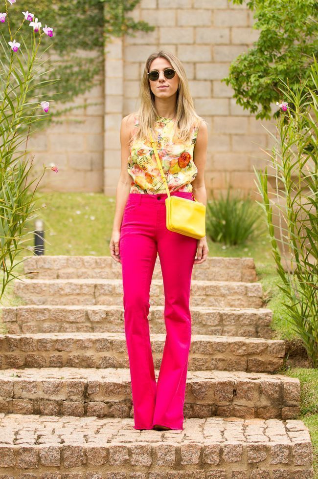 Foto: Reprodução / <a href="http://www.glam4you.com/meu-look-pink-yellow/" target="_blank">Glam4you</a>