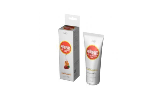 Lubrificante Íntimo Prudence Morango por R$17,69 na <a href="http://www.onlinefarmacia.com.br/lubrificantes/lubrificante-intimo-prudence-morango-fire-60g" target="blank_">Online Farmácia</a>