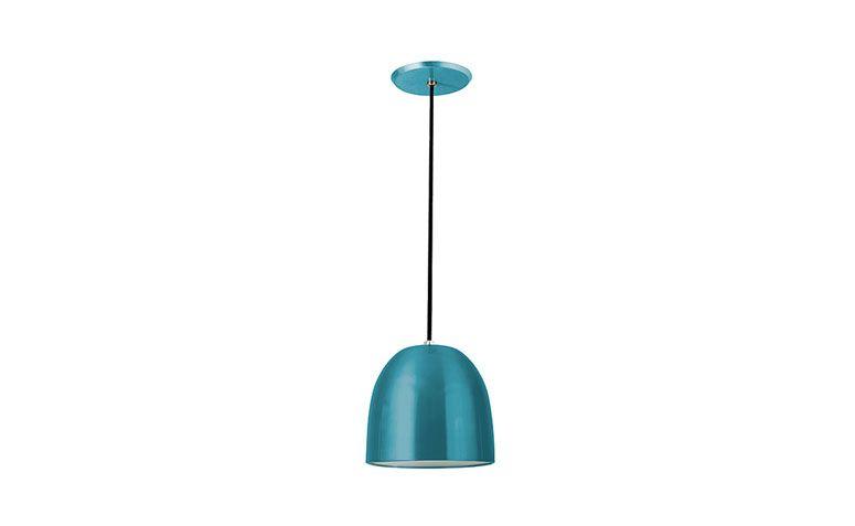 Pendente redondo turquesa por R$186,99 na <a href="http://www.shoptime.com.br/produto/124966202/pendente-6025-redondo-peq-21x19cm-1-lampada-soquete-e27-com-acrilico-turquesa-pantojaecarmona" target="blank_">ShopTime</a>