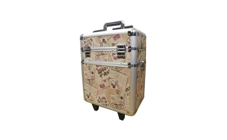 Maleta com rodinhas por R$399,90 no <a href="http://www.submarino.com.br/produto/11964213/maleta-para-maquiagem-profissional-mala-grande-com-rodinha-carrinho" target="_blank">Submarino</a>