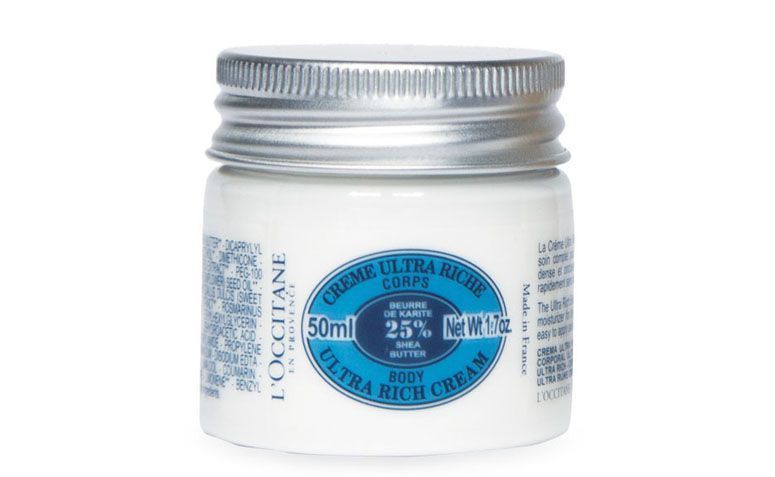 Creme corporal ultrahidratante karité L'occitane por R$55 na <a href="http://br.loccitane.com/creme-corporal-ultra-hidratante-karit%C3%A9-tamanho-viagem,43,2,4563,600226.htm" target="blank_">L’occitane</a>
