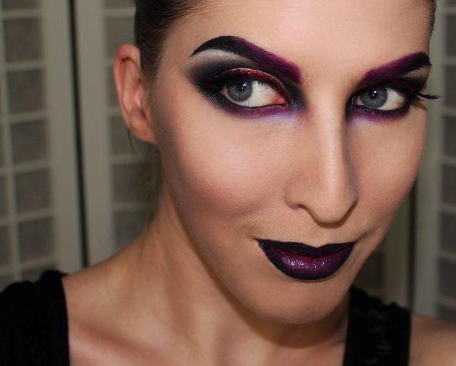 Foto: Reprodução / <a href="http://meredithjessicamakeup.blogspot.com.br/2013/10/halloween-makeup-tutorial-disney.html" target="_blank">Meredith Jessica</a>