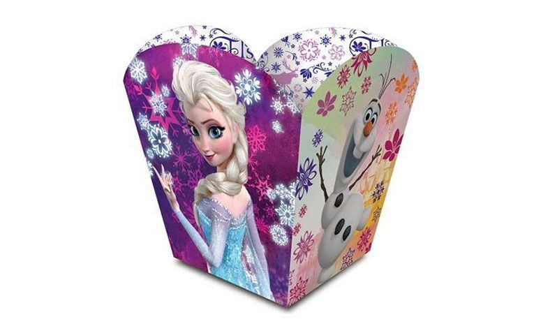 Cachepô Frozen por R$32,85 (8 unidades) na <a href="http://www.magazine25.com.br/p/cachepo-medio-frozen-disney--08-unidades" target="blank_">Magazine 25</a>