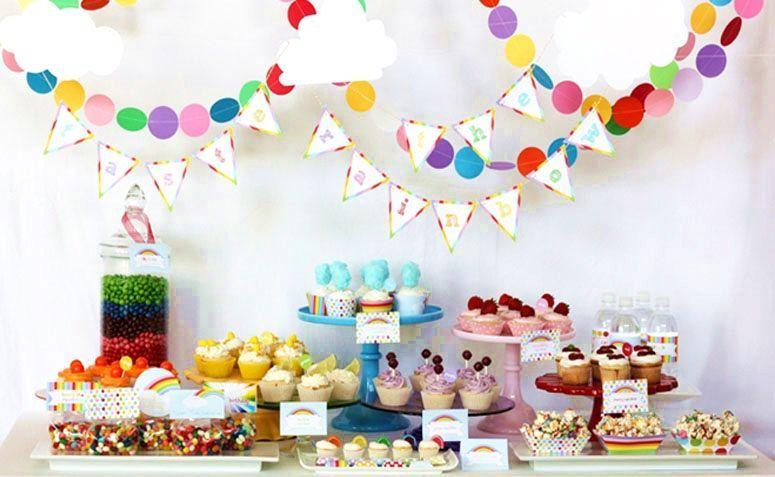 Foto: Reprodução / <a href="http://wantsandwishesdesign.blogspot.com.br/2012/02/taste-rainbow-birthday-party.html" target="_blank">Wants and Wishes</a>