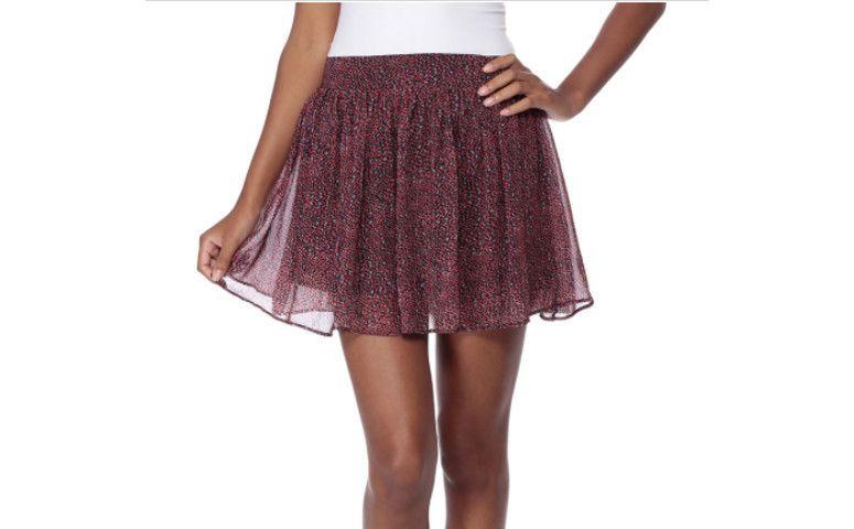 Saia feminina animal print por R$ 79,90 na <a href="http://www.lojasrenner.com.br/p/saia-feminina-animal-print-536975105-536975172" target="blank_">Renner</a>