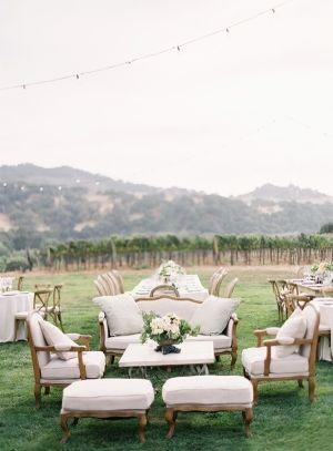 Foto: Reprodução / <a href="http://www.elizabethannedesigns.com/blog/2013/03/11/elegant-vineyard-wedding/" target="_blank">Elizabeth Anne Designs</a>