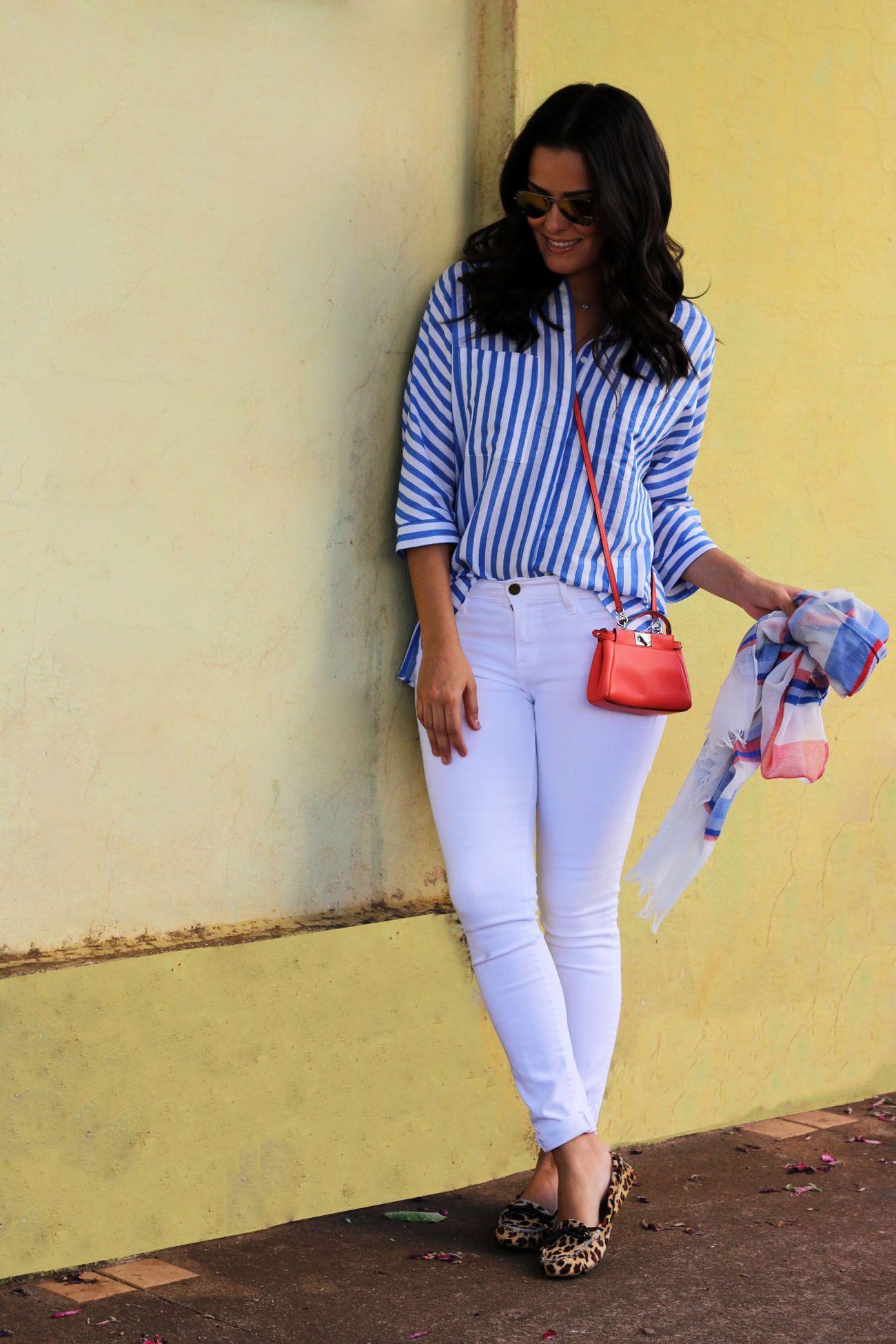 Foto: Reprodução / <a href="http://www.blogdamariah.com.br/index.php/2015/06/look-do-dia-listras-onca/" target="blank_">Blog da Mariah</a>