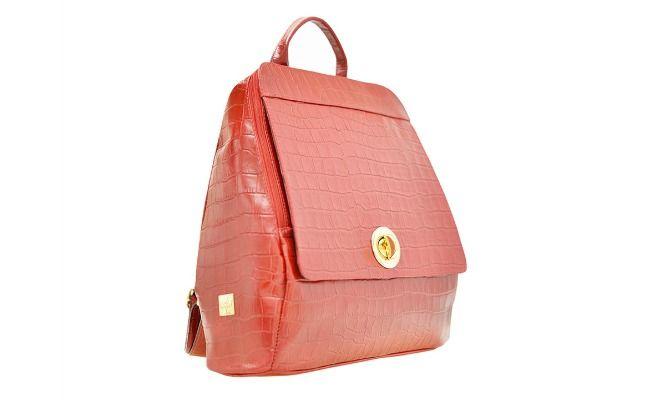 ラシ・バーアフィーで$ 547のためのレザーバックパック
