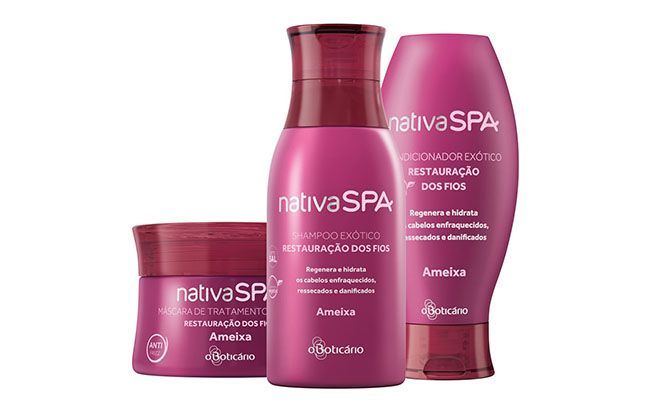 Feuchtigkeitsmaske für gefärbtes Хаара L'oréal por R$122 na Belezza