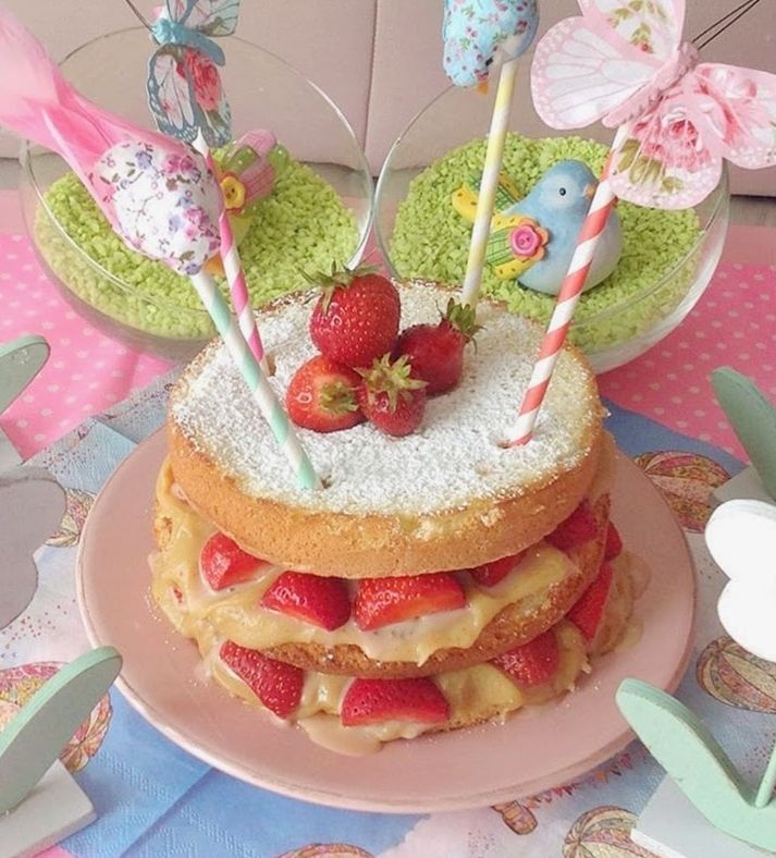 Foto: Reprodução / <a href="http://www.omelhorrestaurantedomundo.com/2014/06/naked-cake-com-recheio-de-doce-de-leite.html" target="_blank">O melhor restaurante do mundo</a>