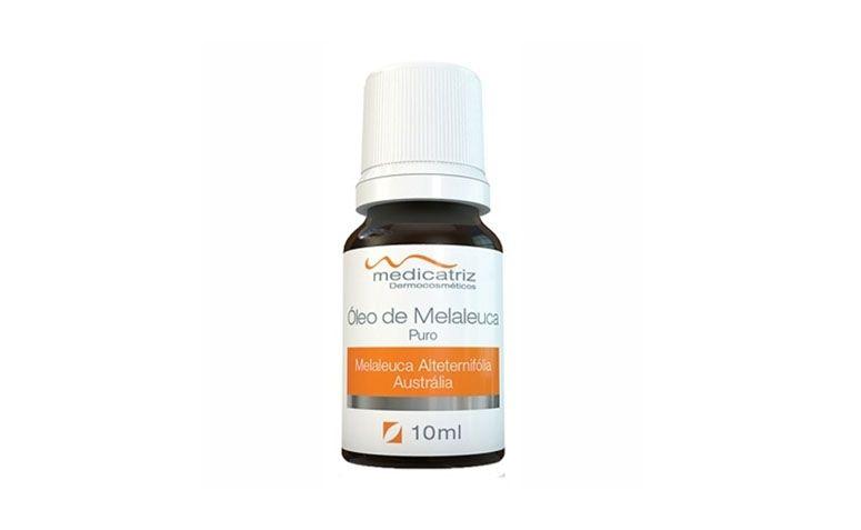 Medicatriz óleo de melaleuca por R$55 na <a href="http://www.nikkeycosmeticos.com.br/medicatriz-oleo-de-melaleuca-puro-p10305/" target="blank_">Nikkey cosméticos</a>
