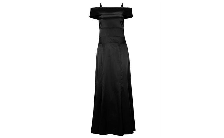 Posthaus에서 R $ 139 검은 넥타이에 대한 긴 드레스