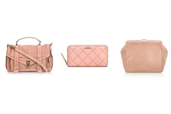 Bolsas que caem bem em looks com ouro rosa
