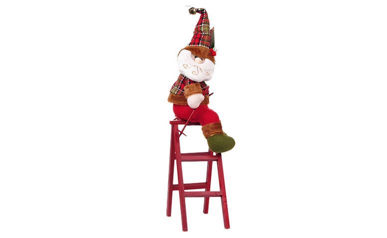 Santa Claus en las escaleras por R $ 134.91 en los EE.UU.