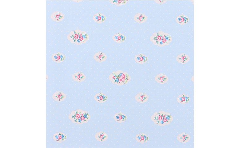 Papel de parede azul floral por R$39,90 na <a href="http://www.bebestore.com.br/bebestore/produto/papel-de-parede-p-rosas-poa-azul-claro--panoah/51125" target="blank_">Bebê Store</a>