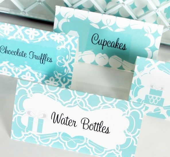 Foto: Reprodução / <a href="http://www.favorsandflowers.com/something-blue-party-kit.htm" target="_blank">Favors and Flowers</a>