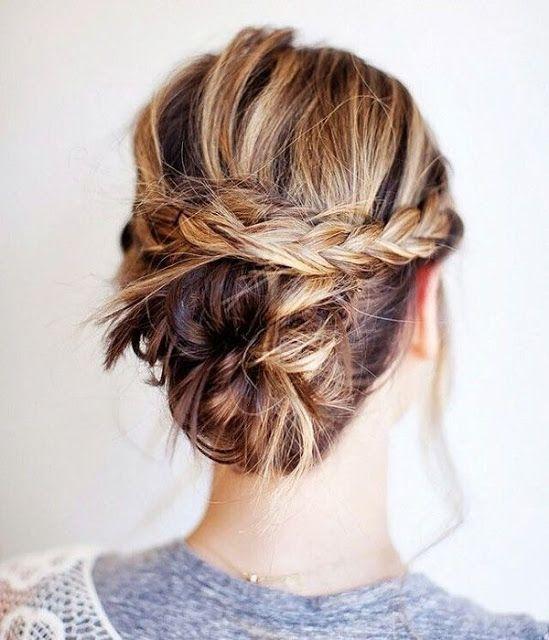 Foto: Reprodução / <a href="http://womensandmenshairstyle.blogspot.hu/2015/08/braided-updo-idea-for-shoulder-length.html" target="_blank">Woamens and Mens Hairstyles</a>
