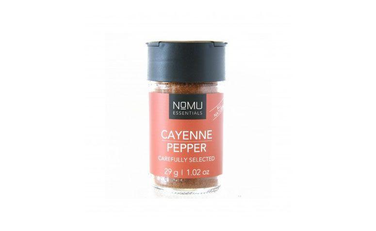 Pimenta Caiena em Pó Nomu por R$18,80 na <a href="http://www.bemvivo.com.br/pimenta-caiena-em-po-nomu-29g.html" target="blank_">Bem Vivo</a>