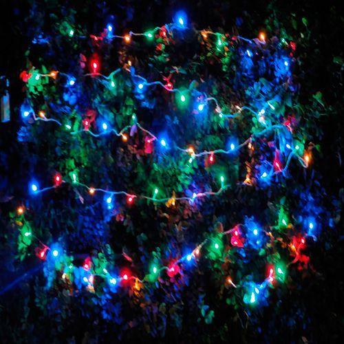 multicolor de luz intermitente, 37 metros, 50 bombillas de $ 19.90 en Walmart