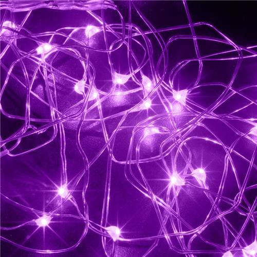 LED de color morado claro, tres metros por R $ 13.67 en extra