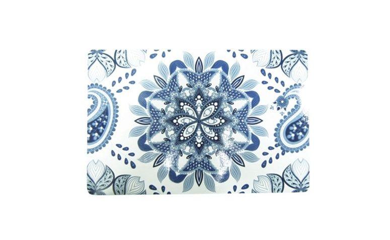 Jogo americano mandala por R$34,13 na <a href="http://www.decoreit.com.br/jogo-americano-com-porta-copos-indigo-mandala.html" target="blank_">Decore It</a>