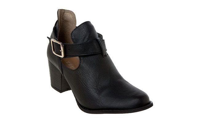bota cano curto aberta