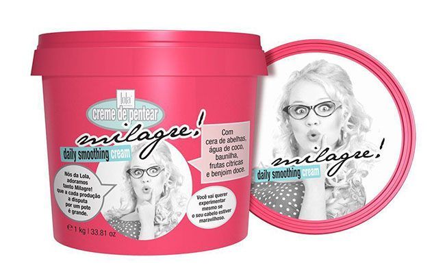 Peignage Crème Lola Milagre pour 1 kg 56,50 $ à Casa Cosmetics Nostra