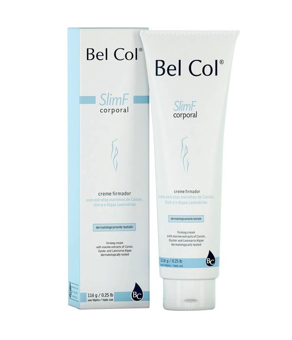 Bel Col SlimF (Creme firmador corporal) por R$95,30 na <a href="http://www.cabelosonline.com.br/bel-col-slimf-116g-creme-firmador-corporal.html" target="blank_">Cabelos Online</a>