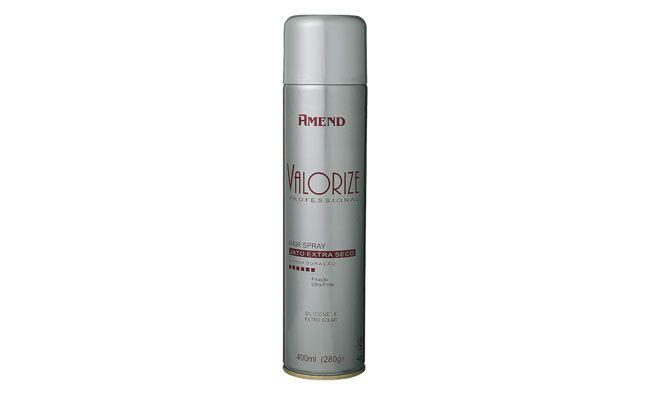 Spray Fixador Valorize por R$19,35 na <a href="http://loja.amend.com.br/hair-spray-ultra-forte-amend-valorize---400ml-21.aspx/p" target="_blank">Amend</a>