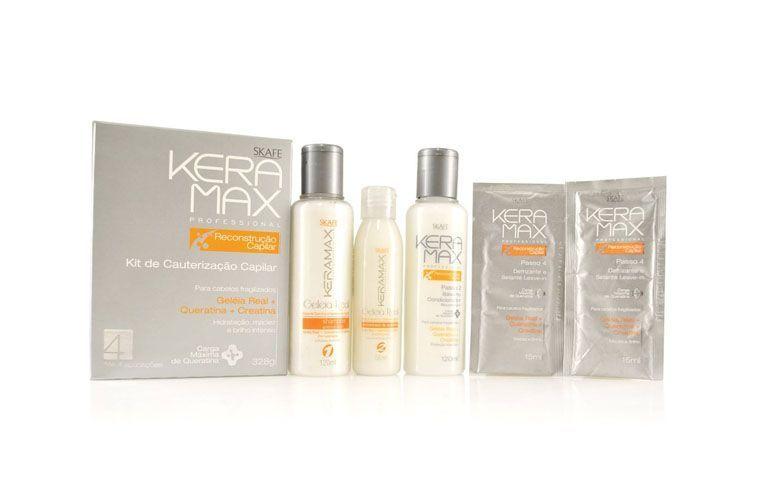 Keramax الشعرية إعادة بناء R $ 39.90 في Cabeleza