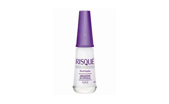 Amolecedor de Cutículas Risqué por 2,49 no <a href="http://www.megasalao.com.br/amolecedor-de-cuticulas-risque-oleo-de-orquidea-8ml-3859.aspx/p?cbc=1" target="blank_">Mega Salão</a>