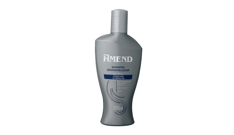 Shampoo desamarelador para cabelos grisalhos Amend por R$21,99 na <a href="http://www.sepha.com.br/cabelo-shampoo-desamarelador-cabelos-grisalhos-250ml-unissex-amend-11804.html" target="_blank">Sépha</a>