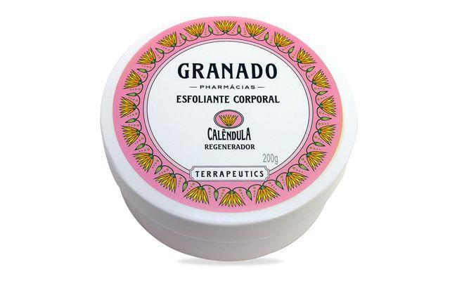 Esfoliante Granado Calêndula por R$44,90 na <a href="http://www.thebeautybox.com.br/esfoliante-granado-calendula.htm?idpublicacao=2daee185-82ad-4e6a-860a-cbf898d96748&gclid=CJ-5zL75s78CFSJo7AodZUkA5Q" target="blank_">The Beauty Box</a>