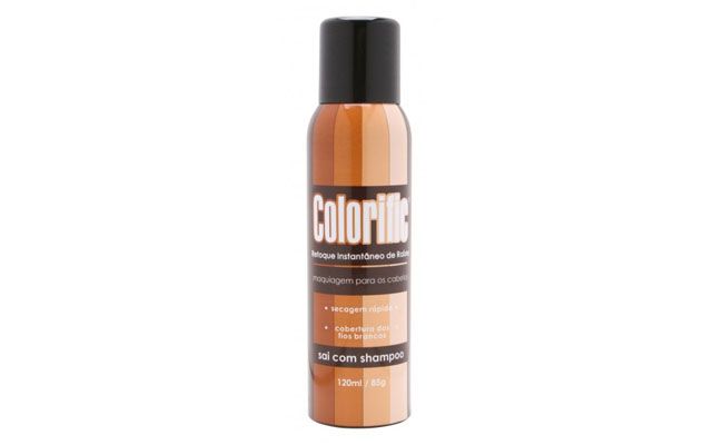 Sugestão do hairstylist Valentim Bruno: Aspa Colorific retoque instantâneo de raiz por R$26, 91 na <a href="http://www.cabeleza.com.br/prod/224001/Aspa-Colorific-Retoque-Instantaneo-de-Raizes-120ml.aspx" target="_blank">Cabeleza</a>