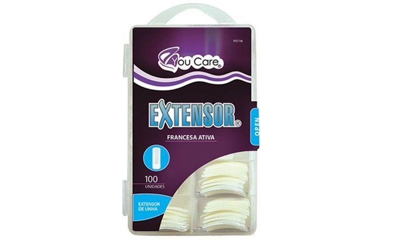 Extensores de unhas com cola YouCare por R$30,90 na <a href="http://www.nikkeycosmeticos.com.br/youcare-extensores-de-unhas-francesas-ativa-com-cola-100-unidade-p11301/" target="_blank">Nikkey Cosméticos</a>
