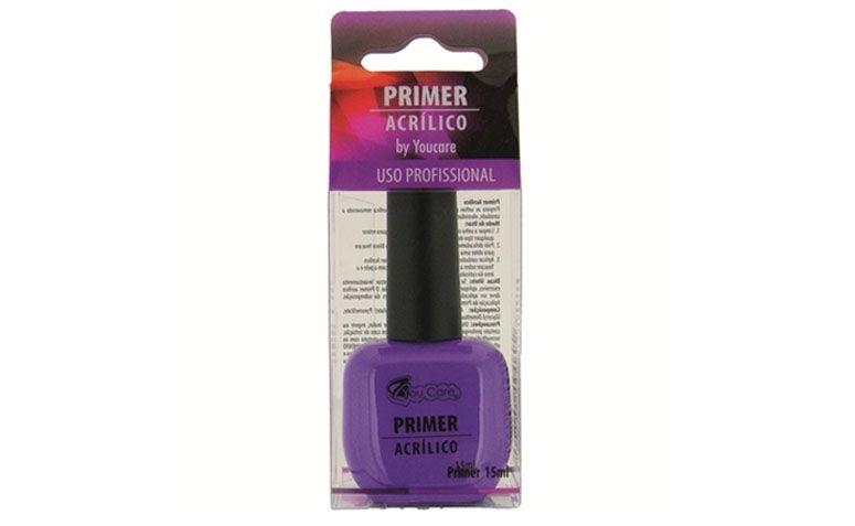 Primer acrílico YouCare por R$40,90 na <a href="http://www.nikkeycosmeticos.com.br/youcare-primer-acrilico-15ml-p11311/" target="_blank">Nikkey Cosméticos</a>
