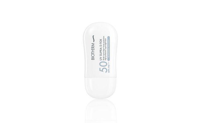 UV Supra D-Tox - Biotherm por R$ 119,99 na <a href="http://www.sephora.com.br/site/produto.asp?id=10276" target="_blank">Sephora</a>