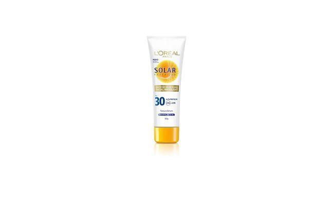 Solar Expertise Facial Invisilight FPS 30 - L'Oréal Paris por R$ 28,40 na <a href=" http://www.netfarma.com.br/Produto/25547/protetor-solar-loreal-expertise-invisilight-fps-30?gclid=CMipyJuTvboCFdJZ7AodJWEA-Q" target="_blank">Netfarma</a>