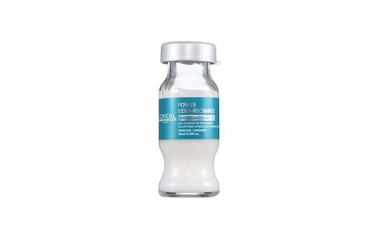 Loréal Professionnel Pro-Keratin por R$ 20,90 na <a href=" https://www.belissimacosmeticos.com.br/products/Lor%C3%A9al-Professionnel-Pro%252dKeratin-Refill-Power-Kera%252dRecharge-%252d-Ampola-De-Tratamento-10ml.html?gclid=CPGBxajJuscCFQiAkQodWvcEuQ"target="_blank">Belíssima Cosméticos</a>