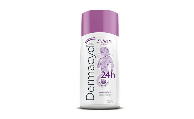 Sabonete Íntimo Dermacyd Delicata por R$17,99 na <a href="http://www.onofre.com.br/sabonete-intimo-dermacyd-delicata-liquido-200ml/12810/05" target="blank_">Onofre</a>