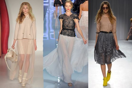 Modelos Mulberry, Dior e Paul Smith