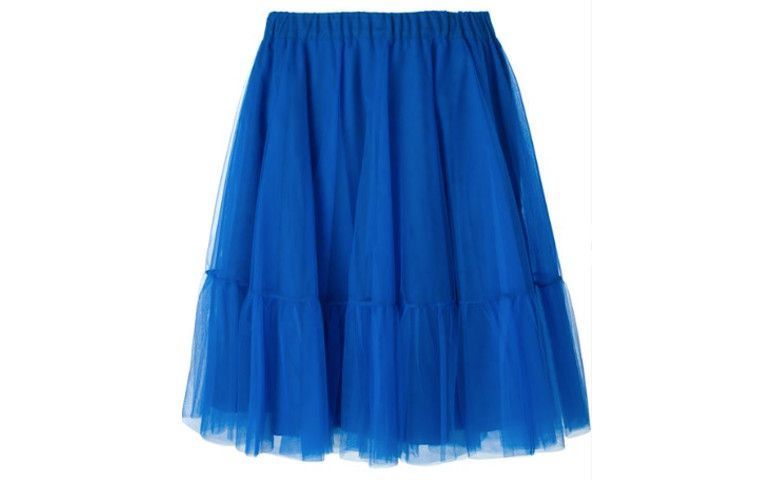 Jupe en tulle bleu pour R 1310,00 $ en Farfetch