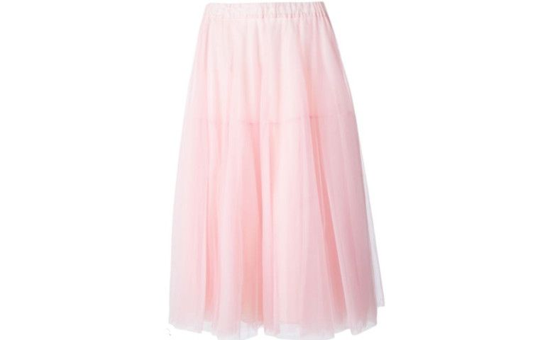Lumière jupe en tulle rose par R 1310,00 $ en Farfetch