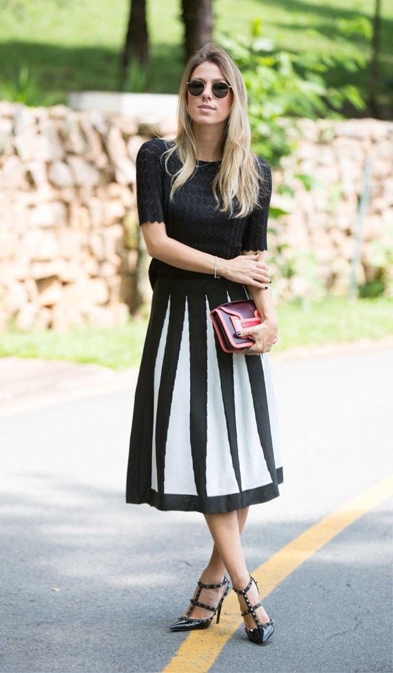 Foto: Reprodução / <a href="http://www.glam4you.com/look-saia-midi-tricot/" target="_blank">Glam4you</a>