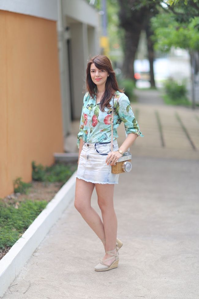Foto: Reprodução / <a href="http://www.justlia.com.br/2014/10/look-do-dia-passaros-e-flores/ " target="_blank">Just Lia</a>