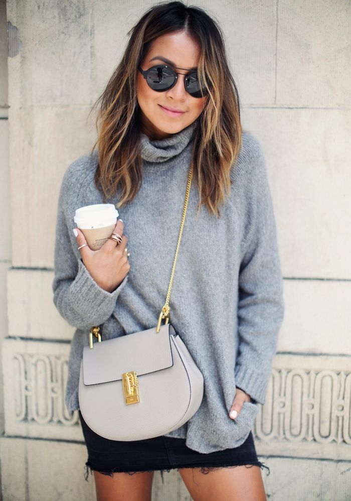 Foto: Reprodução / <a href="http://sincerelyjules.com/2015/06/how-to-style-a-denim-skirt.html " target="_blank">Sincerely Jules</a>