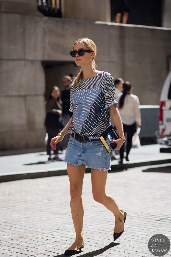 Foto: Reprodução / <a href=" http://www.styledumonde.com/2015/09/new-york-fashion-week-ss-2016-street-style-pernille-teisbaek-3/ " target="_blank">Style dy monde</a>