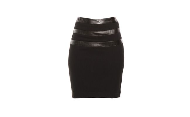 Pencil skirt Black Strips by RS244,50 in Lorane